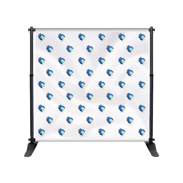 Step and Repeat Backdrop Banner Stand Wrinkle Free Graphic Package