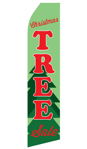 Christmas Tree Sale Econo Stock Flag