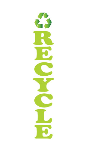 Recycle Econo Stock Flag