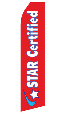 Star Certified Econo Stock Flag