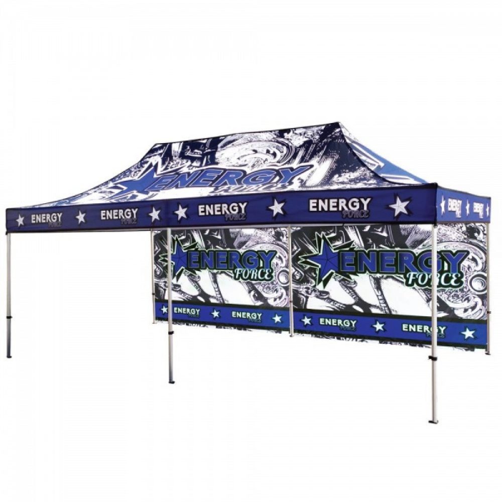 20 Ft. Backwall Double-Sided UV Fabric Graphic For Casita Canopy Tent