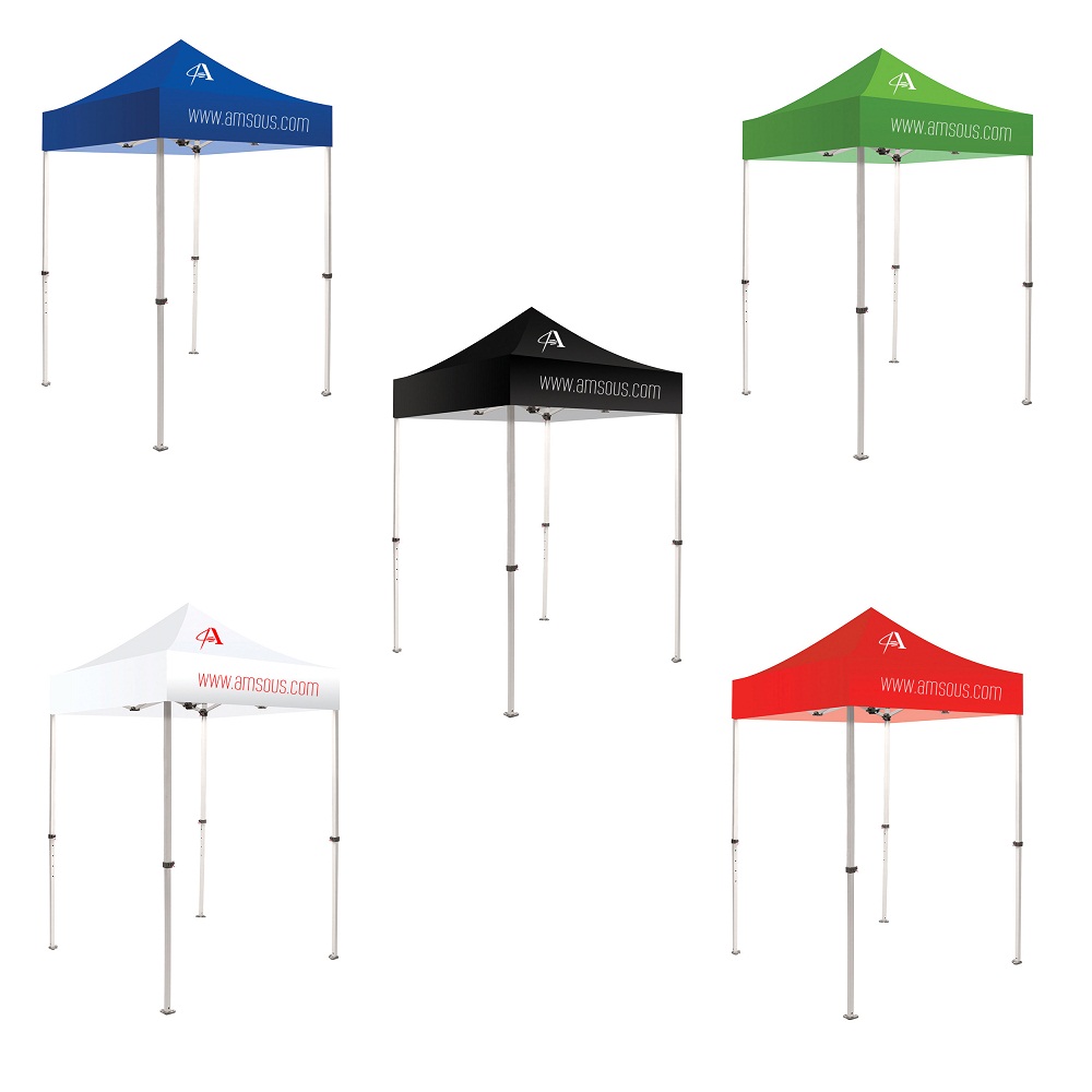 Casita Canopy Tent 5 Ft. Steel Stock Top 1 Color Logo Package (Hardware & Print)