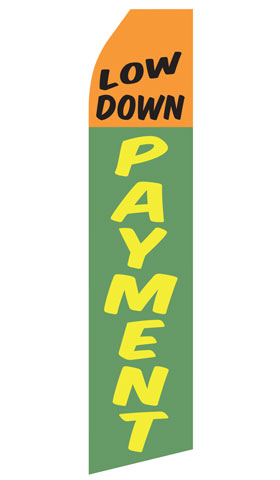 Low Down Payment Econo Stock Flag