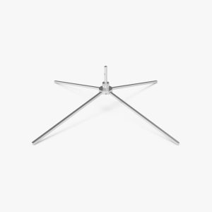 Cross Base (Angled/Convex Flag Hardware)